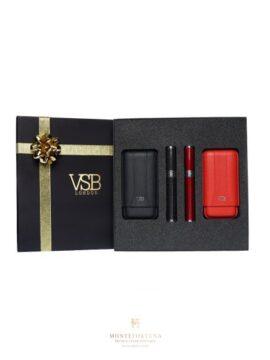 VSB London Red and Black Gift Set