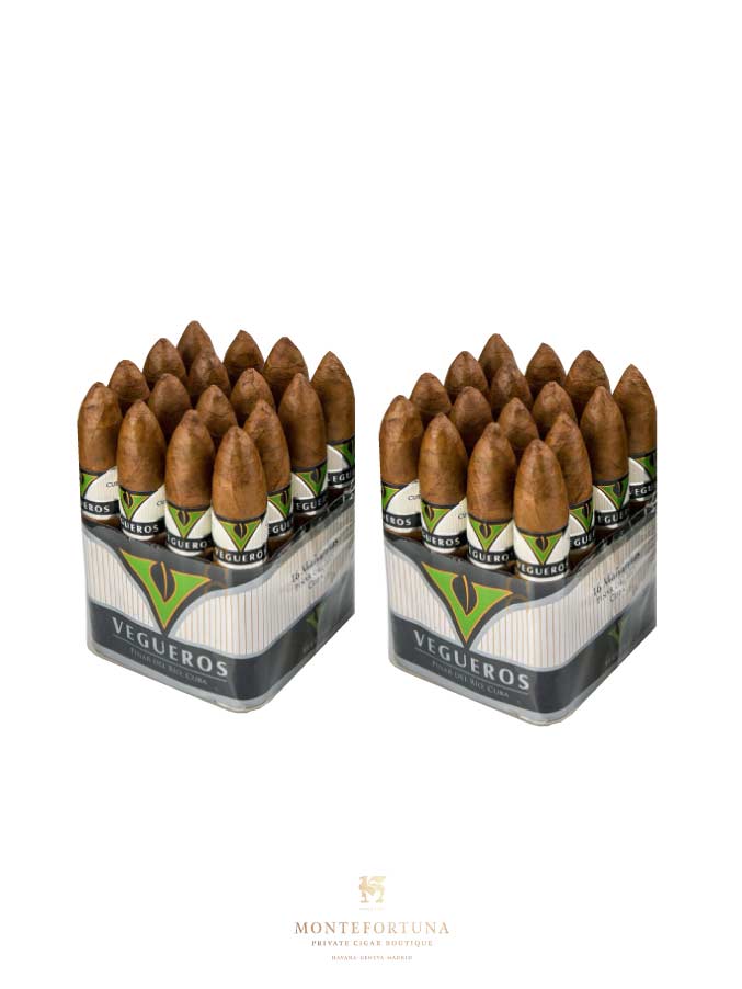 2 Boxes of 16 Vegueros Mananitas