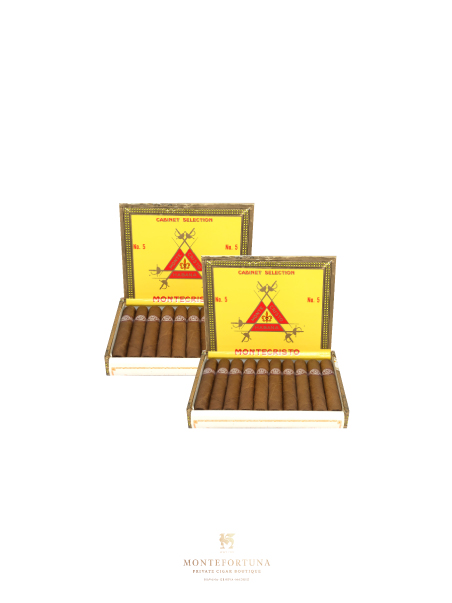 2 Boxes of Montecristo No.5