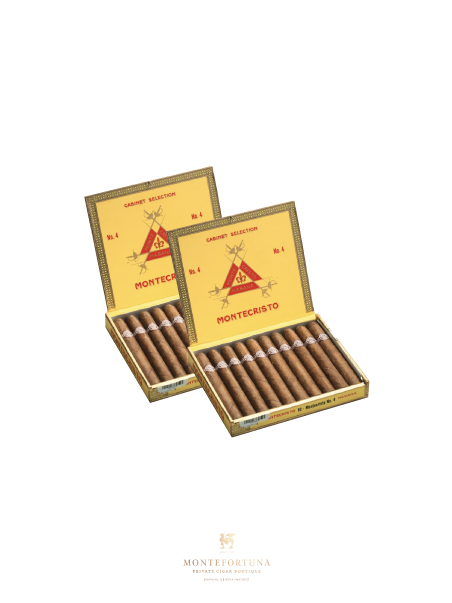 2 Boxes of Montecristo No.4