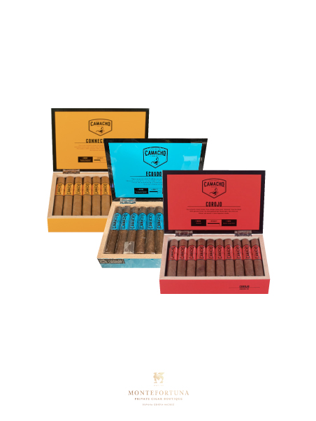 Camacho Robusto Triple Pack: Ecuador, Corojo & Connecticut