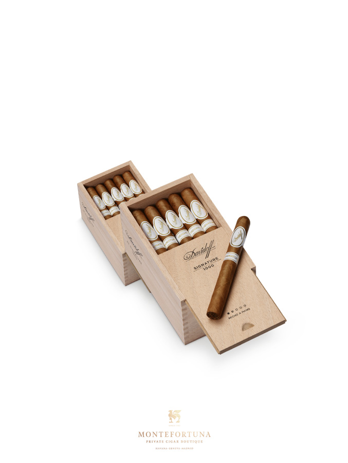 2 Boxes of 25 Davidoff Signature 1000