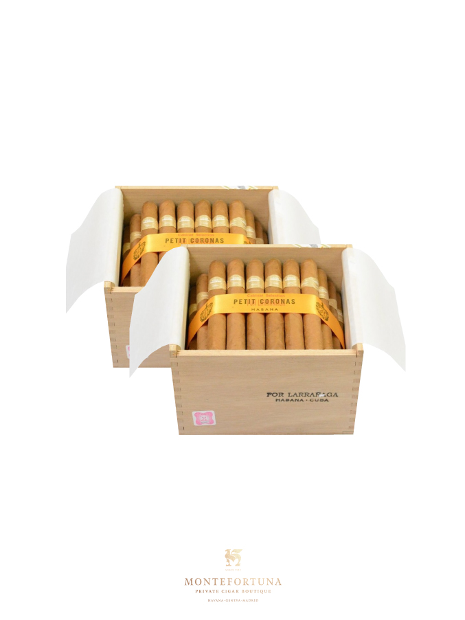 2 Cabinets of 50 Por Larrañaga Petit Coronas