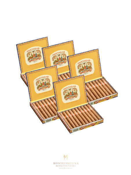 5 Boxes of 10 partagas mille fleurs