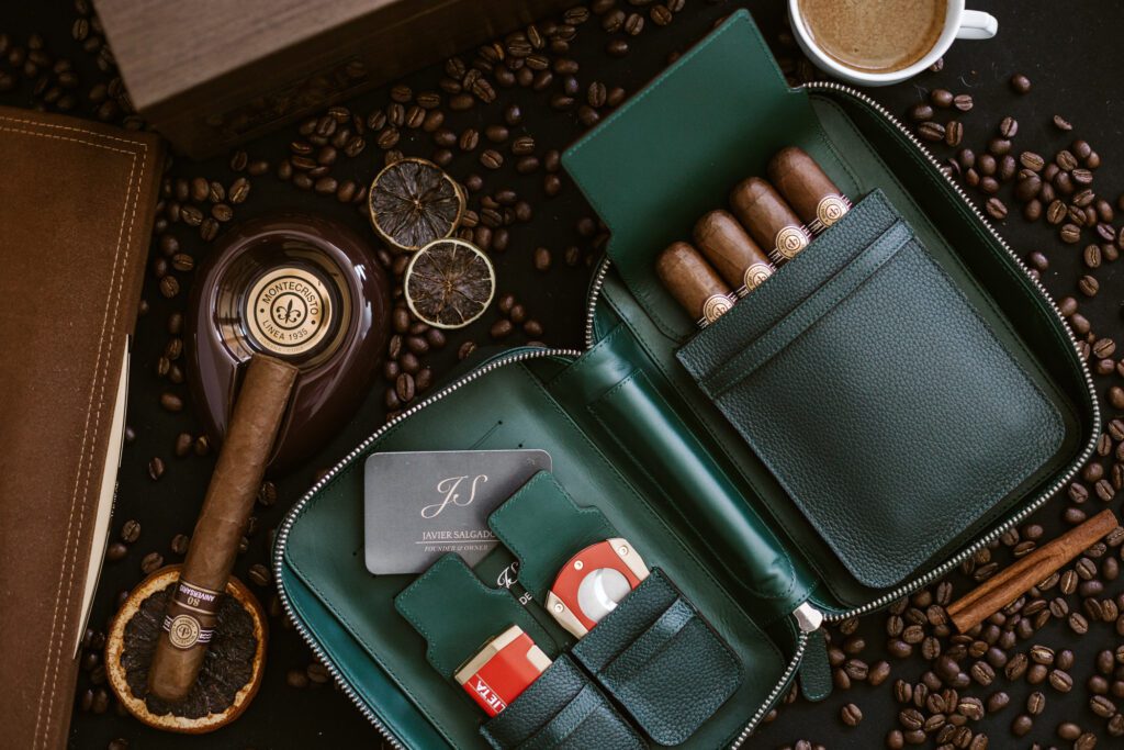 Javier Salgado Leather Cigar Cases