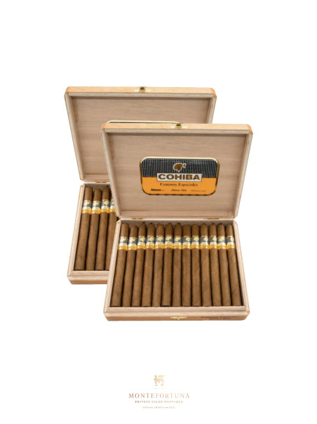 2 Boxes of 25 Cohiba Coronas Especiales
